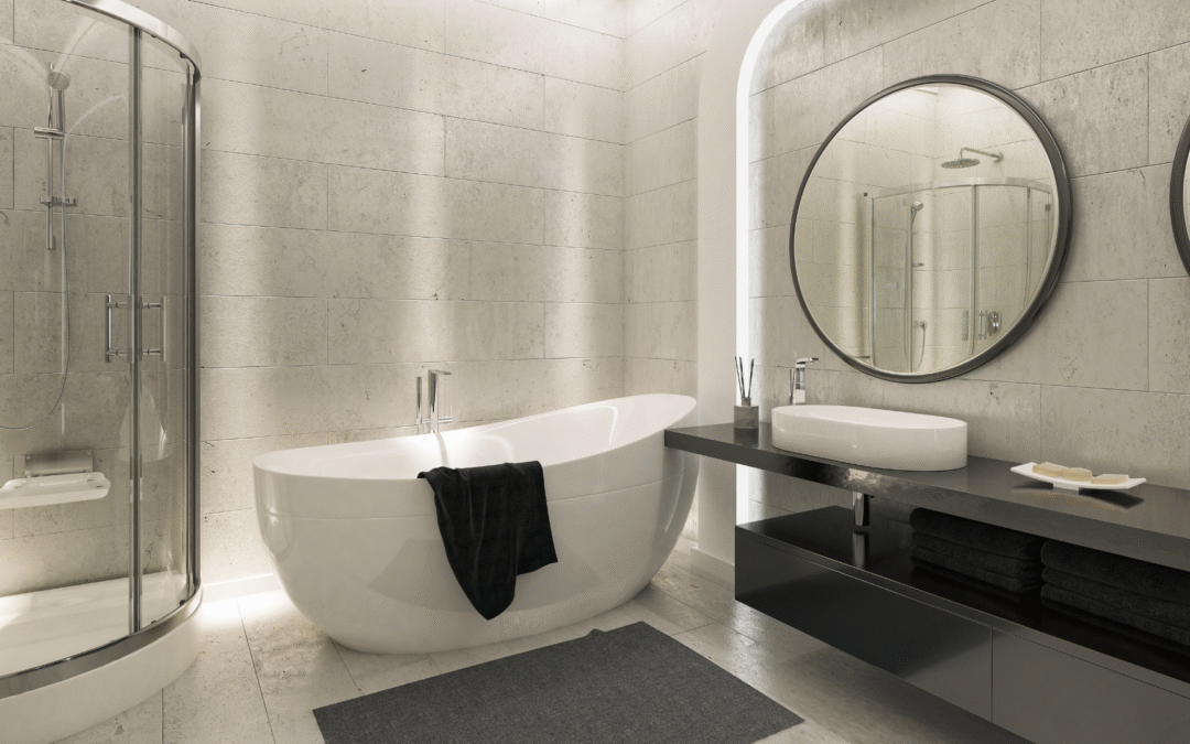 Cómo crear un baño de diseño moderno sin hacer una gran obra