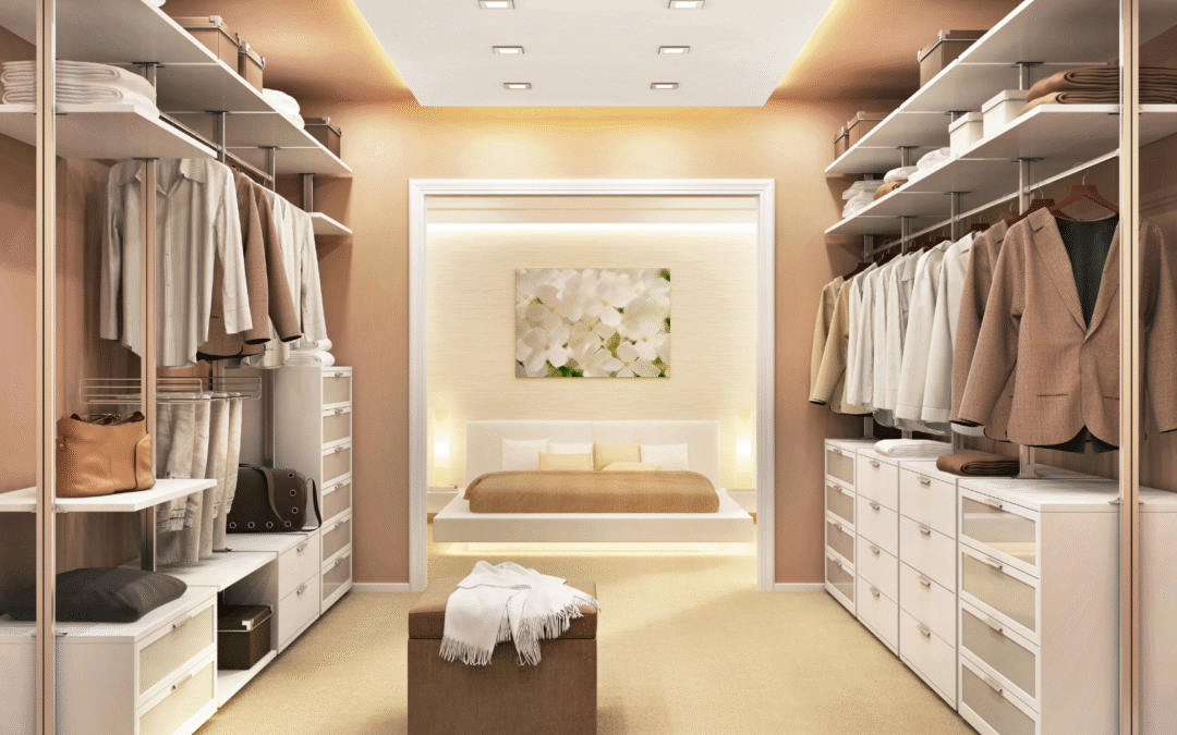 Ideas creativas para vestidores de diseño funcionales